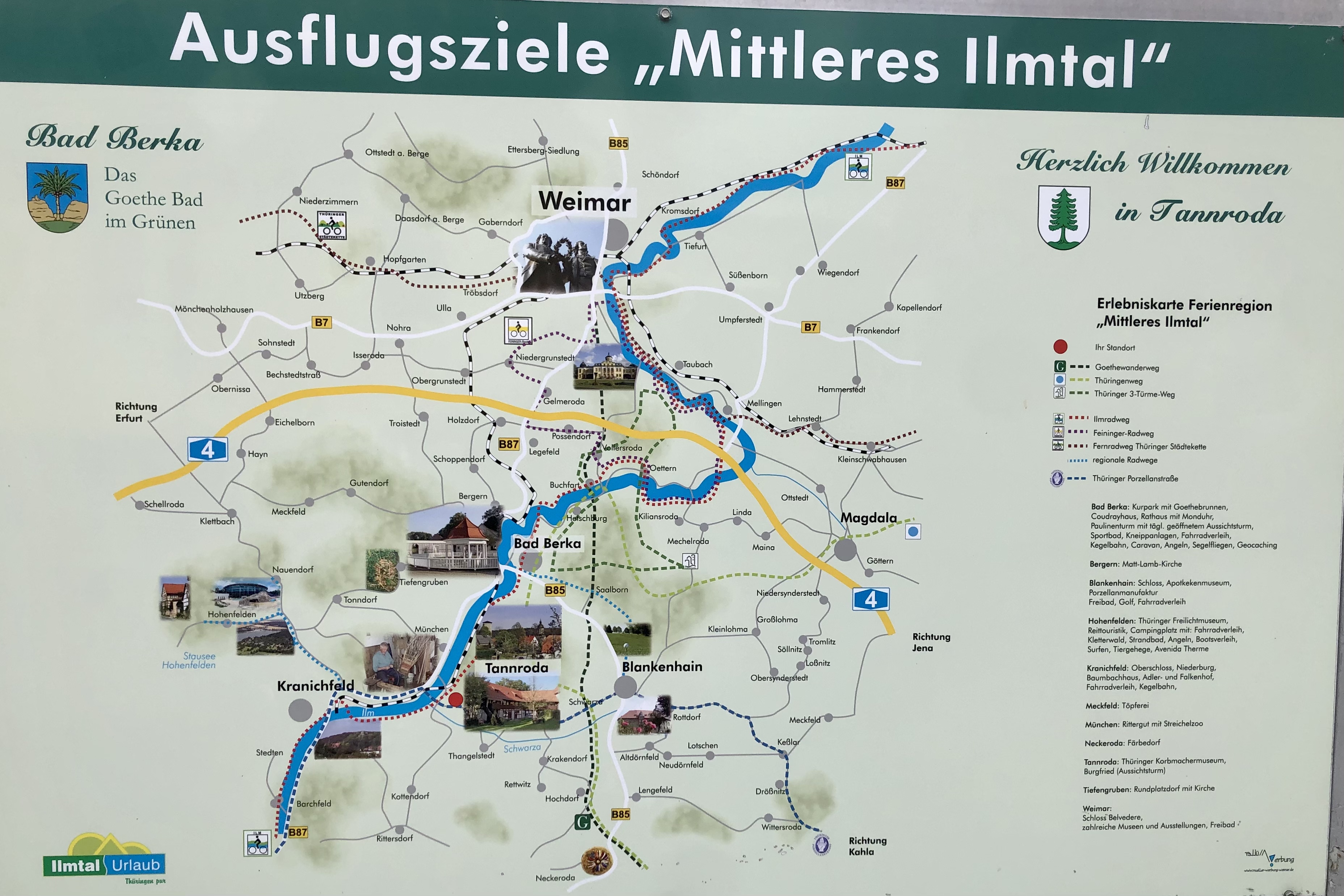 Ilmradweg Übernachtung Kranichfeld Ferienwohnung Thüringer Wald Ilmradweg Übernachtung Kranichfeld Ferienwohnung Thüringer Wald